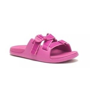 Chaco Chillos Slide Sandal Pink Big Kid Size 6, Women's Size 6.5‎